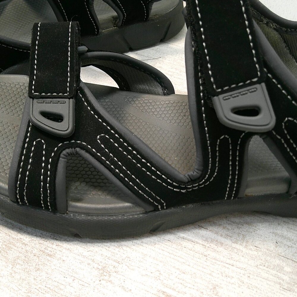 Khombu Evelyn Athletic Hiking Sandals Women's Comfort Walking Size 9M Black - Picture 7 of 9
